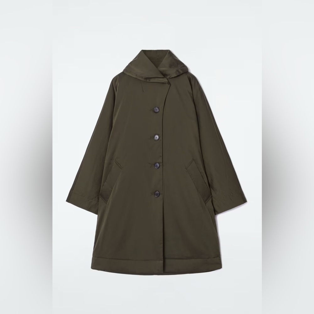 NWT COS Oversized Shawl Collar Padded Coat